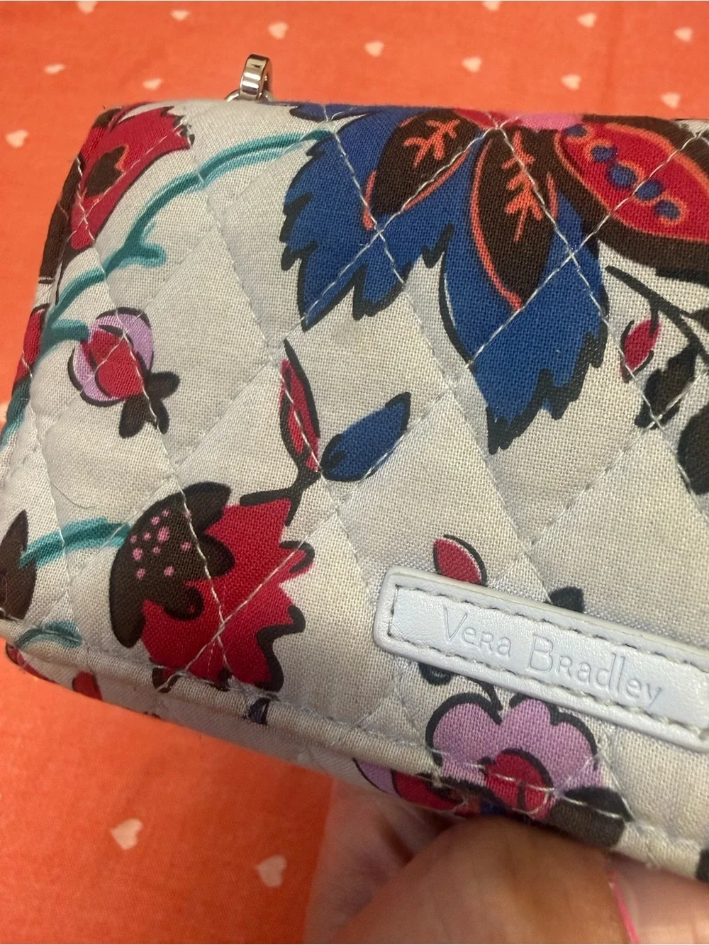 Vera Bradley smartphone wristlet in the 